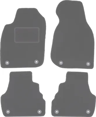 Produktbild von Graphit-Fußmatten für: Audi A6 C5 Avant, Kombi, Limousine, Quattro, Allroad (1997-2005)