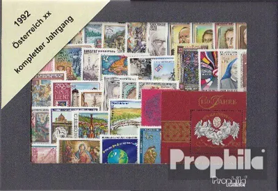 Produktbild von Briefmarken Österreich 1992 1992 postfrisch