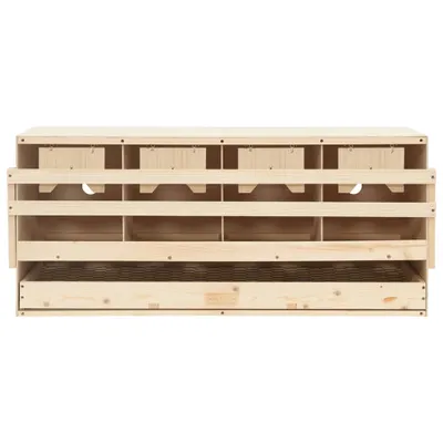 Immagine prodotto di Casetta Cova per Galline 4 Scomparti 106x40x45 cm Legno di Pino