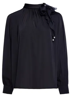 Image de Chemise pour femme EMBELL - noire, taille S