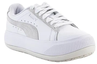 Produktbild von Puma - Damen Sneaker "Mayu Mix", Wildleder PP3502 (40,5 EU) (Weiß)