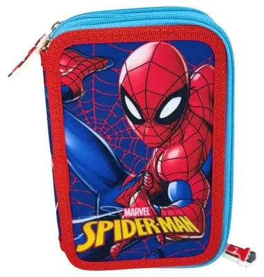 Produktbild von Spiderman Great Power gefülltes 3-stöckiges Federmäppchen Giotto