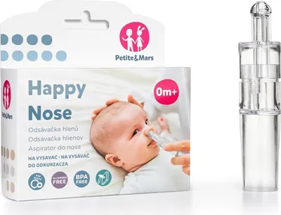 Obrázek produktu pro PETITE&MARS Odsávačka nosních hlenů na vysavač Happy Nose 0 m+
