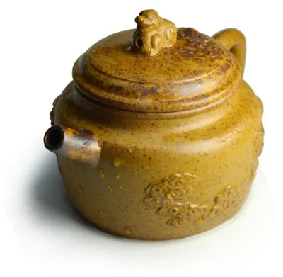 Produktbild von Teekanne Yixing-Ton 400 ml Goldener Drache Zisha