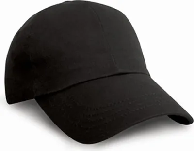Immagine prodotto di Result Headwear RC010X | Cappello / Berretto / Beanie in cotone pesante Drill Pro Style - Colore: Nero - Taglia: Unica