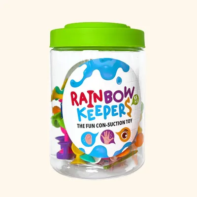 Obrázek produktu pro Rainbow Keepers 55 - přísavková stavebnice se zvířátky