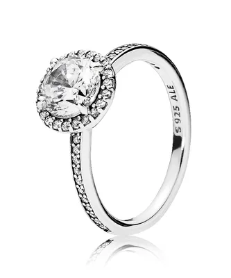 Produktbild von Pandora Anillo 196250CZ-52 Plata Circonitas Elegancia Clásica