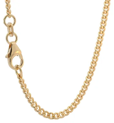 Produktbild von Goldkette Panzerkette Halskette Breite 2,0 mm 38 cm 585-14 Karat Gold