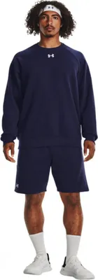 Produktbild von Under Armour Ua Rival Fleece Crew Sweatshirt-Blau 1379755-410__LG