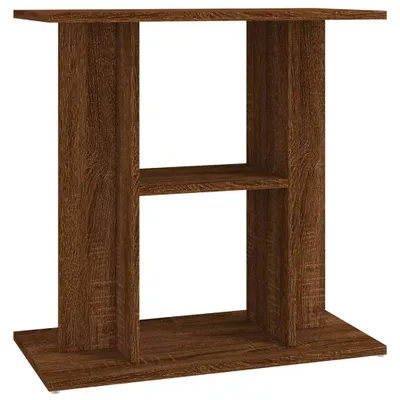 Obrázok produktu pre vidaXL Stojan na akvárium Brown Oak-look 60x30x60 cm odvodený výrobok z dreva