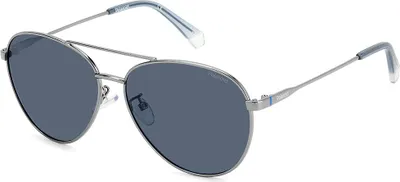 Produktbild von Polaroid Pld4142gsx6lb Sonnenbrille Silber  Mann Silber One Size