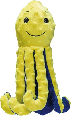 Produktbild von Beeztees Oktopus Amy - Hundespielzeug - Plüsch - Gelb - 25x8,5x7,5 cm