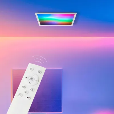 Produktbild von LED-Deckenlampe, 45 x 45 cm, 2500 lm, 3000-6500 K, IC-RGB, dimmbar