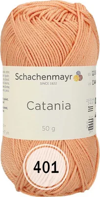 Produktbild von Schachenmayr Catania, 50g Aprikose Handstrickgarne