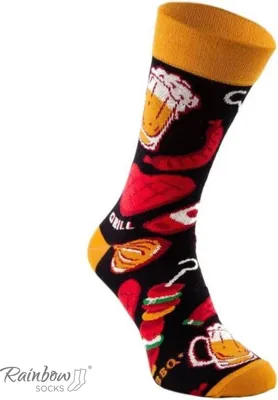 Produktbild von Baumwollsocken mit Partymotiven, EU 41-46