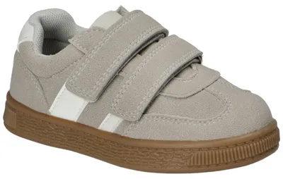 Produktbild von American Club XD181, Kinder Sportschuhe Klettverschluss Leder-Einlegesohle bequem, Beige 27