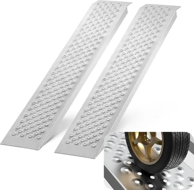 Image de Rampe de voiture Rampe de chargement en alliage d'aluminium 399kg 1200x215mm 2 pcs.