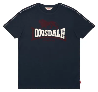 Produktbild von Lonsdale London T-Shirt Herren ELTON navy Streetwear 100% Baumwolle M