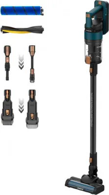 Obrázek produktu pro Taurus HVCA7300B, Tyčový vysavač 2 v 1, Bezsáčkové, Černá, Modrá, 0,6 l, Obdélníkový, HEPA