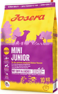 Zdjęcie produktu dla Josera MiniJunior, Szczenięta, Każda rasa, Kaczka, Drób, 12,5 kg