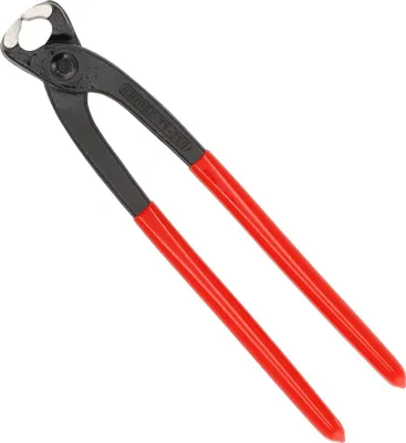 Produktbild von Knipex Monierzange Länge 250mm poliert schwarz atramentiert Griffe mit Kunststoff überzogen - 99 01 250