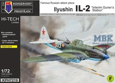 Obrázek produktu pro Kovozavody Prostejov KPM-H7219 Ilyushin IL-2 Interim Gunners Station