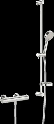 Immagine prodotto di Robinet de douche HANSA HANSAUNITA, barre de support de douche 952 mm, 3 jets, chromé, 48130131, 48130131