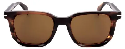 Productafbeelding van David Beckham DB 7133/S, bruin, hoornkleur, 52/20/150, heren zonnebril