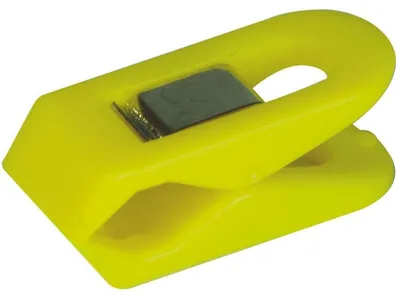 Produktbild von Briefklemmer Multi Clip Pegy 10x25mm VE=5 Stück gelb