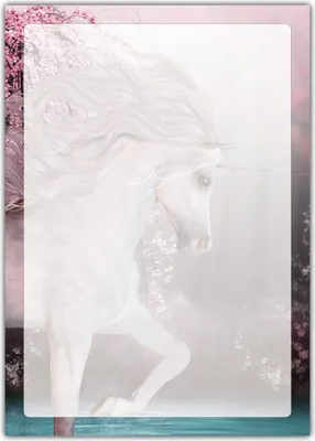 Produktbild von Kinder Motivpapier Briefpapier magisches Einhorn Unicorn (MPA-5222, DIN A4, 25 Blatt)