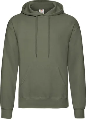 Produktbild von Fruit of the Loom 62-208-0 | Classic Hooded Sweat - Farbe: Classic Olive - Größe: M