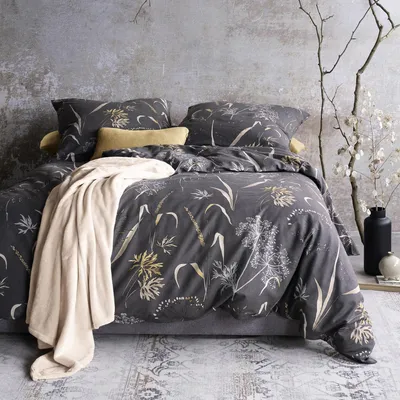 Produktbild von Irisette Edel-Feinbiber Bettwäsche Meran 8425 grau 135x200 cm + 80x80 cm