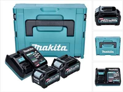 Image de Makita Batterie Power Source Kit 2 x 2,5 Ah, XGT 40 V max 40 V max - Li-Ion - 2,5 Ah - 2 Batteries