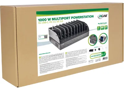 Obrázok produktu pre InLine 31516B, Vnútorný, AC, 20 V, 1,5 m, Čierna