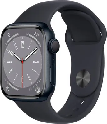 Produktbild von Apple Watch Series 8 OLED 41 mm Black GPS