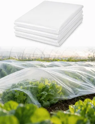 Produktbild von Polyethylenfolie transparent, extra stark, 2 x 10 m, für den Außeneinsatz