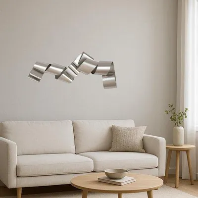 Image de Décoration métallique couleur champagne pour un intérieur moderne