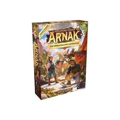 Produktbild von Asmodee Lost Ruins of Arnak: The Missing Expedition, Kartenspiel-Erweiterung, 12 Jahr(e), 30 min