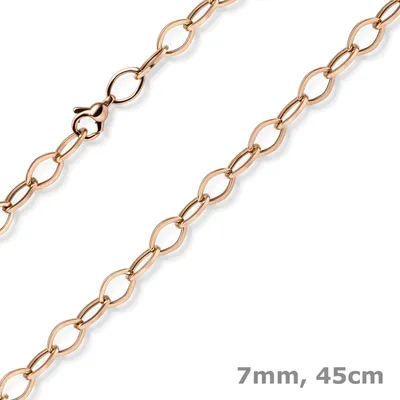7mm-Phantasie-Halskette-aus-585-Rotgold-45cm