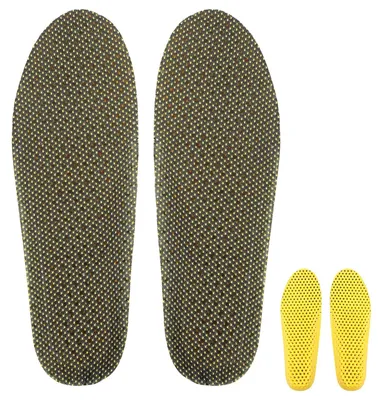 Image de Semelles intérieures pour hommes - Anti-odeurs - Respirantes - Sport et travail - Taille 41 à 45