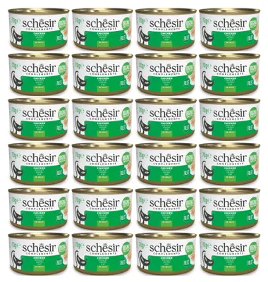 Obrázok produktu pre SCHESIR Kuracie filety v želé pre dospelých 24 x 70 g