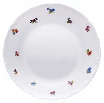 Produktbild von Dessertteller, tschechisches Porzellan, Verona, 17 cm, Handkorb, G. Benedikt