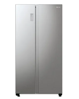 Produktbild von Hisense RS711N4ACE Side-by-Side Kühlkombination Freistehend 550 l E Edelstahl