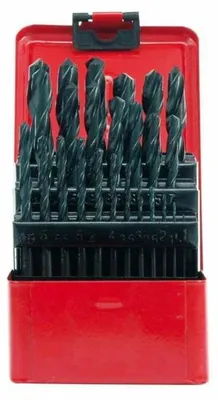 Produktbild von VOREL SCHWARZES METALLBOHRER-SET 25-teilig /1,0-13,0/
