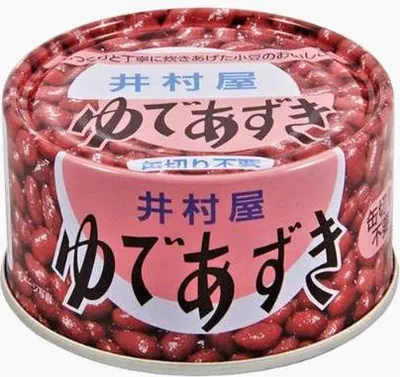 Produktbild von IMURAYA Yude Azuki 200g – Süße japanische Rotbohnen in Dosen