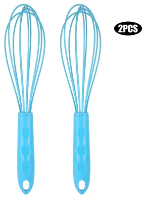 Produktbild von 2-teiliges Set ABS-Handmixer mit Rührbesen für die Küche