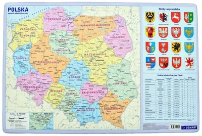 Produktbild von Polen. Verwaltungsabteilung, Schreibtischblock. Demart