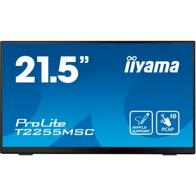 Produktbild von iiyama ProLite T2255MSC-B1, LED-Monitor, (Full HD, IPS, HDMI