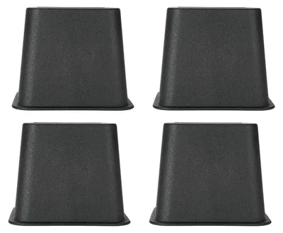 Immagine prodotto di 4 pezzi di rialzi regolabili per mobili - set per sollevare letto e sedie