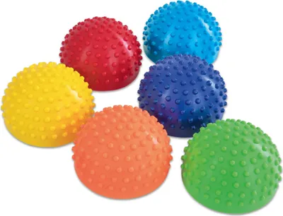 Produktbild von Betzold Regenbogen-Balancier-Igel, 6er-Set, Balancier-Set für Seniorenförderung
